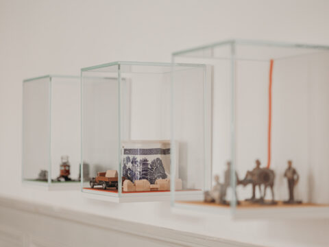 Christophe Terlinden, Vitrines sensibles, 2024. (c) Candice Athenaïs